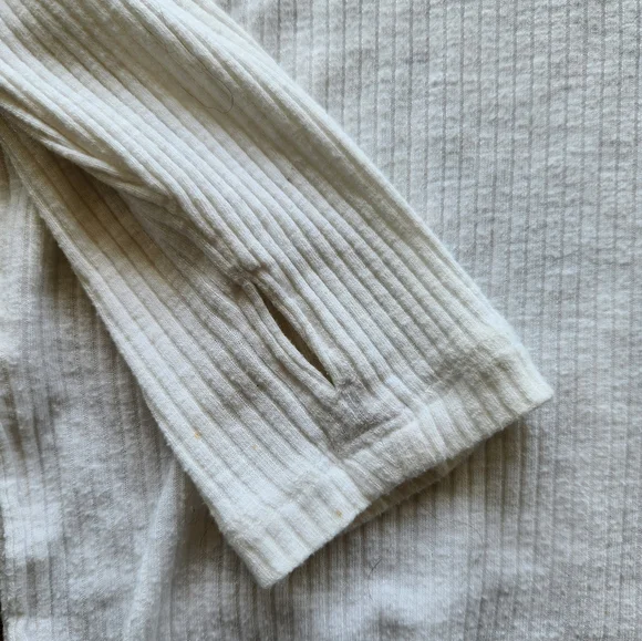 Aerie Real Soft Long Sleeve Oversized Top - Size Small - Picture 7 of 8